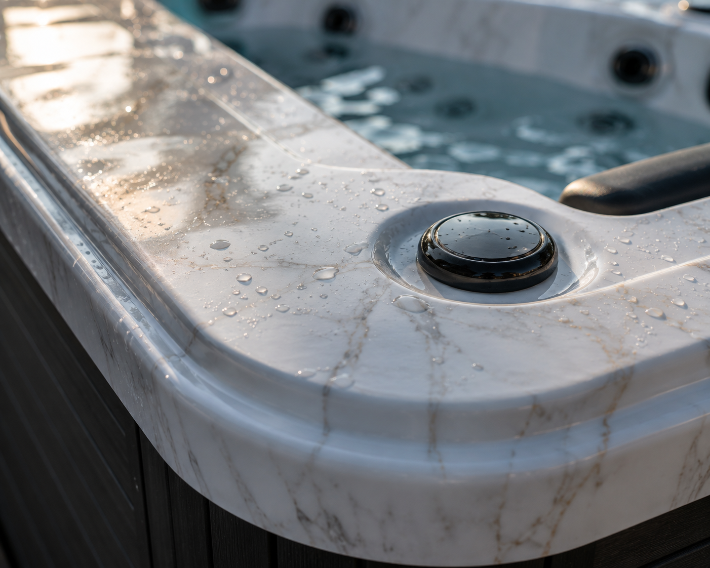 Detail povrchu SunSpa Hektor XL
